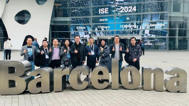 开年首秀 | 威廉希尔williamhill显示璀璨亮相 ISE2024